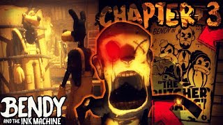 NEW ENEMIES amp BORISS SECRET Oo  Bendy and the Ink Machine Chapter 3 Gameplay Pt2 [upl. by Reviere455]