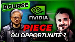 BOURSE  NVIDIA LARBRE QUI CACHE LA PROCHAINE CRISE FINANCIÈRE  pea investissement nvidia [upl. by Kolk817]