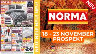 NORMA Prospekt Werbung  Prospekt Gültig von 18112024  Rabatt Angebote DE [upl. by Svend221]