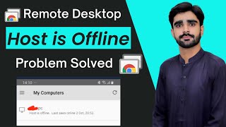 Host is Offline Problem Solved Chrome Remote Desktop  Connect your PC to your Phone [upl. by Amahs515]