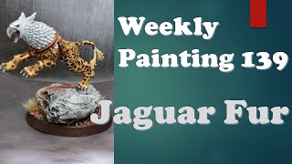 Weekly Painting 139 Jaguar Fur [upl. by Ritchie]