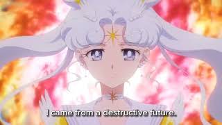 Sailor Cosmos Future  Sailor Moon Cosmos ENGLISH [upl. by Hadsall]