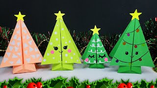 🎄 DIY Árbol de Navidad de papel Origami  Christmas Paper Tree  Decoración para Navidad 🎄 [upl. by Minne]