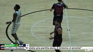 Avellino Basket Robustelli quotE stata una partita dura il cinismo ci premiaquot [upl. by Naujahs190]