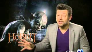 Andy Serkis on the technological advancements used in filming The Hobbit [upl. by Honeywell]