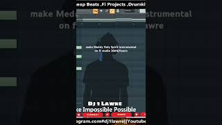 make Meddy Holy Spirit instrumental on fl studio 20dj1lawre [upl. by Cormack]