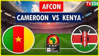 LIVE  Indomitable Lions vs Harambee Stars  Cameroon vs Kenya AFCON Qualifier [upl. by Orest199]