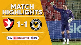 HIGHLIGHTS  Cheltenham Town v Newport County [upl. by Peednama]