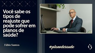 Você sabe os tipos de reajuste que pode sofrer em planos de saúde Veja agora planosdesaude [upl. by Adine]