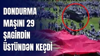 Qırğızıstanda faciə dondurma maşını 29 məktəblini əzdi  XƏBƏR 4 TV [upl. by Lesslie]