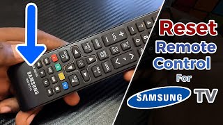 How to Reset Samsung Remote Control  Fix Remote Issues [upl. by Kensell]