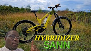 Hybridizer Sann  High Pivot eMTB using Bafang [upl. by Akived195]