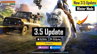 NEW 35 WINTER UPDATE IN PUBG MOBILE KR  bgmilive newupdate pubgmobile [upl. by Call]