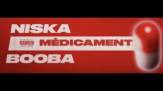 Niska  Médicament ft Booba Lyric vidéo [upl. by Attolrac]