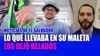 Lo que hallaron en la maleta los dejó helados  luisitocomunica en El Salvador [upl. by Babita]