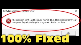 XAPOFX15dll is Missing amp was not Found in Windows 11  10 8  7  How To Fix xapofx15DLL Error [upl. by Goldsmith551]