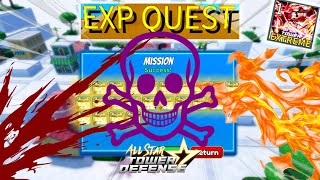 BURN  BLEED  POISON Combo Units EXP Ticket Raid Extreme  Solo Gameplay  All Star Tower Defense [upl. by Orabelle]