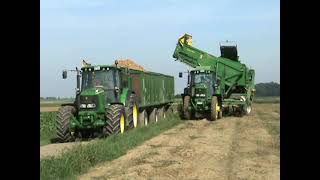 JOHN DEERE AND WUHLMAUS RACER 6500 POTATO HARVESTER [upl. by Baal]