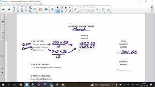 Lesson 31 Building a Budget Video Lesson Part 2 [upl. by Dur]