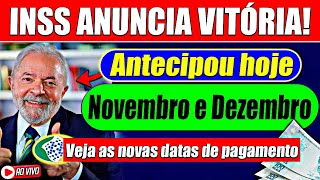 VITÓRIA ANTECIPAÇÃO do Calendário NOVEMBRO e DEZEMBRO  VEJA AS NOVAS DATAS [upl. by Analahs]