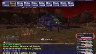 FFXI NM Saga 295 Bukhis NM Full Battle [upl. by Asiel]