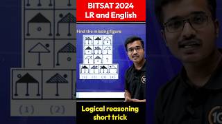 BITSAT 2024 LR and English Short Tricks🔥How to Score 300 in BITSAT Exam  BITS Pilani 💖 shorts [upl. by Nnelg]