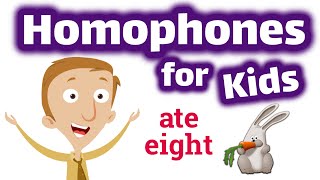 Homophones for Kids [upl. by Anieral]