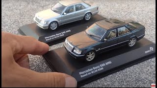 Mercedes Benz w124 E60 AMG based on E500 143 scale metal model SOLIDO Unboxing [upl. by Bollay]