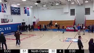 ECC vs North Clarion D9 1A Girls Semifinals 22823 [upl. by Babby]