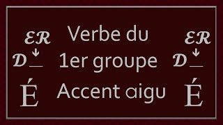 Conjugaison des verbes en ER  Partie 5 [upl. by Nickola466]