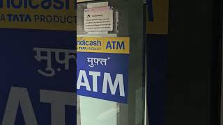 TATA INDICASH ATM LUCKNOW UTTAR PRADESH tata tatacommunications [upl. by Eyt333]