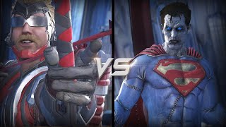 Red arrow vs Bizarro  Injustice 2 Legendary Edition XBOX ONE 1080p [upl. by Paik]