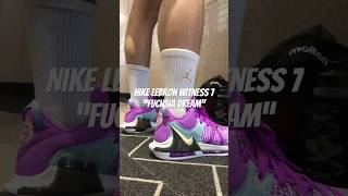 Lebron Witness VII EP quotFuchsia Dreamquot  DM1122500 unboxing sneaker basketball [upl. by Lalitta754]