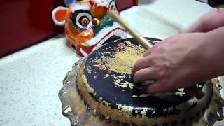 Choy Li Fut Lion Dance Drumming [upl. by Yates]