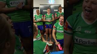 Winners are grinners WeAreRaiders NRLW [upl. by Button]