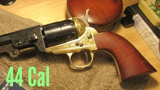 1851 NAVY 44 Cal by PIETTA Brass Engraved First Look [upl. by Mas]