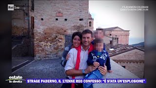 Strage Paderno il 17enne reo confesso quotÈ stata unesplosionequot  Estate in diretta 04092024 [upl. by Dilan]