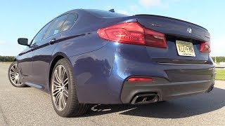 Pure Sound 2018 BMW M550i xDrive Start Up Revs Acceleration [upl. by Jonette]