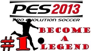 PES 2013 Become A Legend Ep1  PERFECT DEBUT [upl. by Ardnasal]