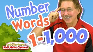 Number Words 11000  Jack Hartmann [upl. by Esirrehc]