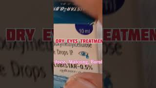 Lubricating eye dropsdry eyes Treatment [upl. by Roer668]