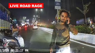 CHAPRI GANG LEADER CALLING BACKUP FOR A FIGHT 🥵 DASHCAMS ARE REALLY IMPORTANT ON INDIAN ROADS [upl. by Euqinad]