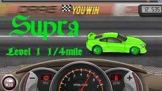 Drag Racing How To Tune A Level 1 Supra MK4 TT 12535s 14 Mile [upl. by Geminian]