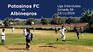 Liga Interclubes Cat 2016  Potosinos FC vs Albinegros 20241123 [upl. by Aikemit]