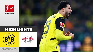 BVB is BACK  Borussia Dortmund  RB Leipzig 21  Highlights  Matchday 9 – Bundesliga 202425 [upl. by Akirdnahs906]