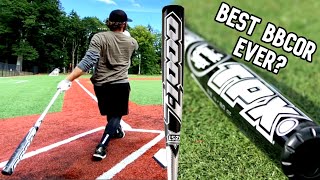 Hitting with the TPX Z1000  The best BBCOR of all time  BBCOR Baseball Bat Reviews [upl. by Nadean]