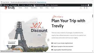 HOW TO CREATE A TRAVEL BOOKING WEBSITE WITH WORDPRESS [upl. by Ynattyrb]