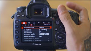 DSLR for Beginners  How to Set Your Camera Up to Shoot Video [upl. by Henrieta]