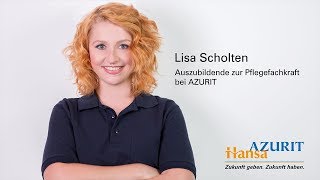 AZURIT HANSA Karriere  Pflegefachkraft Lise Scholten im Interview [upl. by Alveta]