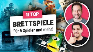 Richtig gute amp einfache Brettspiele für größere Gruppen [upl. by Ylahtan]